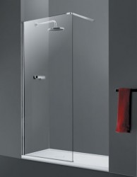 HOPA - Walk-in sprchovací kút LAGOS - Farba rámu zásteny - Hliník chróm, Rozmer A - 140 cm (BCLAGO14CC)