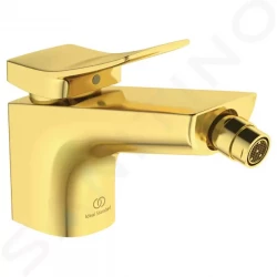 IDEAL STANDARD - Conca Tap Bidetová batéria s výpustom, Brushed Gold (BC760A2)