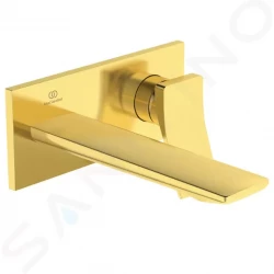 IDEAL STANDARD - Conca Tap Umývadlová batéria pod omietku, výtok 180 mm, Brushed Gold (A7371A2)