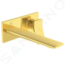 IDEAL STANDARD - Conca Tap Umývadlová batéria pod omietku, výtok 220 mm, Brushed Gold (A7372A2)