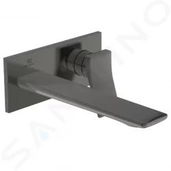 IDEAL STANDARD - Conca Tap Umývadlová batéria pod omietku, výtok 220 mm, Magnetic Grey (A7372A5)