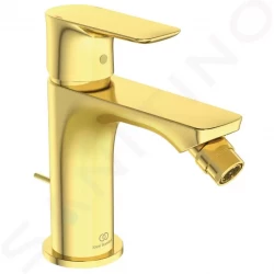 IDEAL STANDARD - Connect Air Bidetová batéria s výpusťou, Brushed Gold (A7030A2)