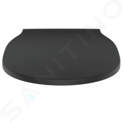 IDEAL STANDARD - Connect Air WC doska wrapover, Soft-Close, čierna (E0368V3)