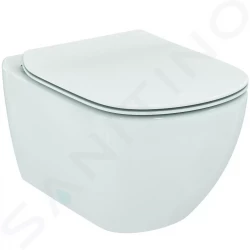 IDEAL STANDARD - Tesi Závesné WC s doskou SoftClose, AquaBlade, biela (T354601)