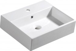 ISVEA - PURITY keramické umývadlo 50x42cm, biela (10PL50050)