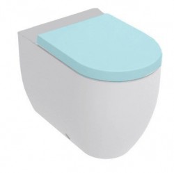 KERASAN - FLO WC kombi misa 36x60cm, spodný/zadný odpad, biela (311701)