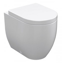 KERASAN - FLO WC misa 36x51,5cm, spodný/zadný odpad, biela (311601)