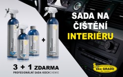 KOCH CHEMIE - Koch Chémia Sada na čistenie interiéru vozidiel Koch 3+1 výrobok Zadarmo (EG798)