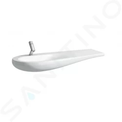 Laufen - Il Bagno Alessi One Umývadlo do nábytku, 1200 mm x 500 mm, biela – 1 otvor na batériu, stredový, s LCC (H8149734001041)