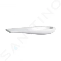 Laufen - Il Bagno Alessi One Umývadlo do nábytku, 1200 mm x 500 mm, biela – bez otvoru na batériu, s LCC (H8149744001091)