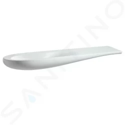 Laufen - Il Bagno Alessi One Umývadlo do nábytku, 1600 mm x 500 mm, biela – bez otvoru na batériu, s LCC (H8149714001091)