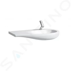 Laufen - Il Bagno Alessi One Umývadlo do nábytku, 900 mm x 500 mm, biela – 1 otvor na batériu, stredový, s LCC (H8149764001041)