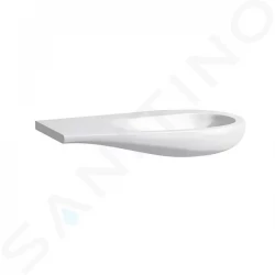 Laufen - Il Bagno Alessi One Umývadlo do nábytku, 900 mm x 500 mm, biela – bez otvoru na batériu, s LCC (H8149764001091)