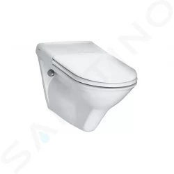 Laufen - Libertyline Závesné WC, 700 mm x 360 mm, biela (H8214700000001)