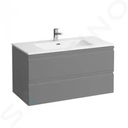 Laufen - Pro S Skrinka s umývadlom, 1000 mm x 500 mm, farba grafit mat (H8619654801041)