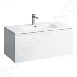 Laufen - Pro S Skrinka s umývadlom, 1000x500x460 mm, 1 zásuvka, lesklá biela (H8609654751041)