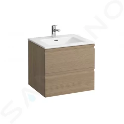 Laufen - Pro S Skrinka s umývadlom, 600 mm x 500 mm, farba svetlý dub (H8619614791041)