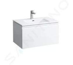 Laufen - Pro S Skrinka s umývadlom, 800x500x460 mm, 1 zásuvka, lesklá biela (H8609644751041)