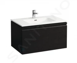 Laufen - Pro S Skrinka vrátane umývadla, 800 mm x 500 mm – farba wenge (H8609644231041)