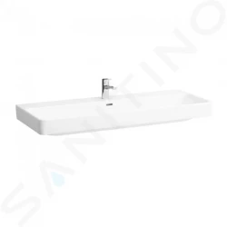 Laufen - Pro S Umývadlo, 1200 mm x 465 mm, 1 otvor na batériu, biela (H8149650001041)