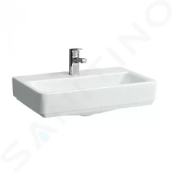 Laufen - Pro S Umývadlo, 550 mm x 380 mm, 1 otvor na batériu, bez prepadu, s LCC, biela (H8129524001561)