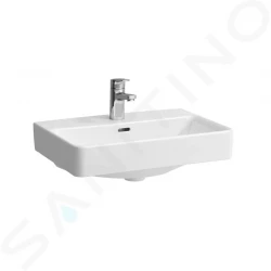 Laufen - Pro S Umývadlo, 550 mm x 380 mm, 1 otvor na batériu, biela (H8129520001041)