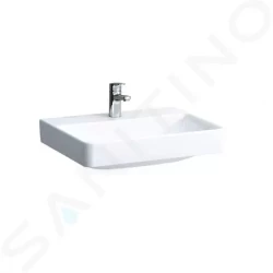 Laufen - Pro S Umývadlo, 600 mm x 465 mm, 1 otvor na batériu, bez prepadu, biela (H8169630001561)