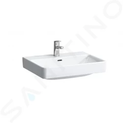 Laufen - Pro S Umývadlo, 600 mm x 465 mm, 1 otvor na batériu, biela (H8169630001041)