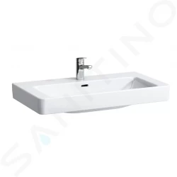 Laufen - Pro S Umývadlo, 850 mm x 460 mm, 1 otvor na batériu, biela (H8169650001041)