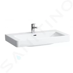 Laufen - Pro S Umývadlo, 850 mm x 460 mm, 3 otvory na batériu, biela (H8169650001081)