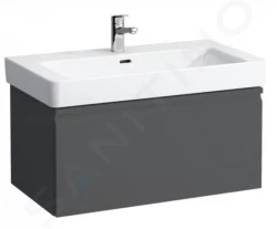 Laufen - Pro S Umývadlová skrinka, 1010x450x390 mm, 1 zásuvka, grafit mat (H4835510964801)