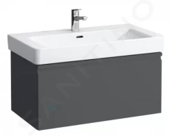 Laufen - Pro S Umývadlová skrinka, 1010x450x390 mm, 1 zásuvka, grafit mat (H4835520964801)