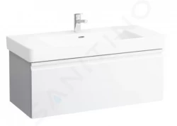 Laufen - Pro S Umývadlová skrinka, 1010x450x390 mm, 1 zásuvka, lesklá biela (H4835510964751)