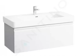 Laufen - Pro S Umývadlová skrinka, 1010x450x390 mm, 1 zásuvka, matná biela (H4835510964631)