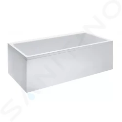 Laufen - Pro Vaňa s konštrukciou a čelným panelom ľavým, 1800 mm x 800 mm, biela (H2329550000001)