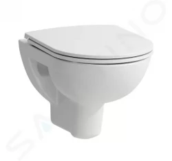 Laufen - Pro Závesné WC Compact, Rimless, s LCC, biela (H8219524000001)