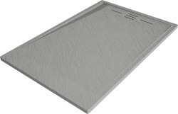 MEXEN - Amon obdĺžniková sprchová vanička SMC 100 x 80 cm, sivá (4F618010)