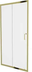 MEXEN - Apia posuvné sprchové dvere 105, transparent, zlaté (845-105-000-50-00)