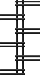 MEXEN - Jar vykurovací rebrík/radiátor 1005 x 550 mm, 339 W, čierna (W115-1005-550-00-70)