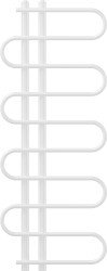 MEXEN - Kiso vykurovací rebrík/radiátor 1250 x 500 mm, 256 W, biela (W114-1250-500-00-20)