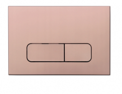 MEXEN - NAPO 02 Tlačidlo modul růžové zlato tmavé /kompatibilné s modulom Geberit Delta UP100/ (604205)