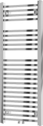 MEXEN - Plutón vykurovací rebrík/radiátor 1200 x 500 mm, 487 W, chróm (W106-1200-500-00-01)