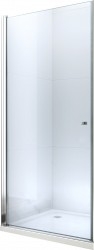 MEXEN - Pretoria sprchové dvere krídlové 65, transparent, chróm so stenovým profilom (852-065-000-01-00)