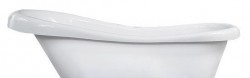 MEXEN - RETRO Voľne stojaca vaňa 150x73 cm, biela, sifón chróm (53251507300)
