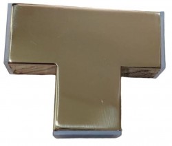 MEXEN - Spojka stabilizačných vzpier pre sprchové zásteny Kioto zlatá (800-09-50)