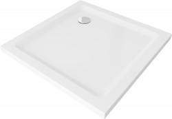 MEXEN - Sprchová vanička štvorcová 100x100, biela (40101010)