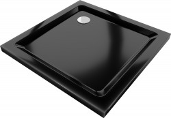 MEXEN - Sprchová vanička štvorec 90x90, čierna (40709090)