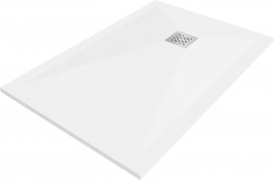 MEXEN - Stone+ sprchová vanička obdĺžniková 100x80, biela (44108010)