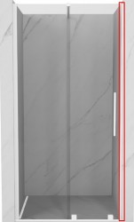 MEXEN - VELAR montážna sada pre sprchové dvere biela (871-05-20)