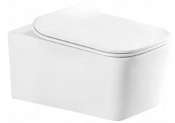 MEXEN - York Závesná WC misa vrátane sedátka s slow-slim, duroplast, biela (30114000)
